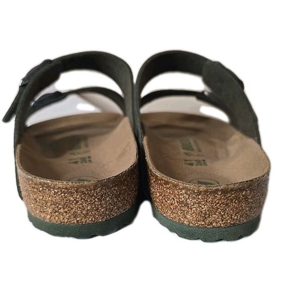 Birkenstock NWOB Arizona BS Green Natural Cork Footbed Size 8.5 Mens - Picture 2 of 6